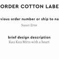 PPLR_HIDDEN_PRODUCT Reorder Previous Label Design - COTTON