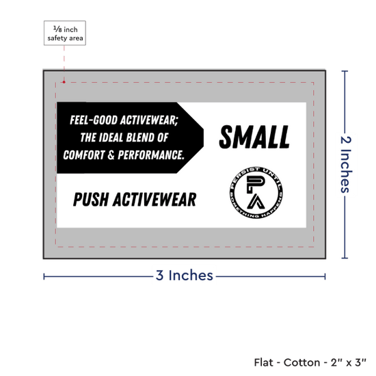 PPLR_HIDDEN_PRODUCT Print your Logo or Image on FLAT Cotton Tags