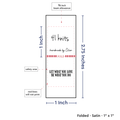 PPLR_HIDDEN_PRODUCT Square Signature (1" wide - Satin)