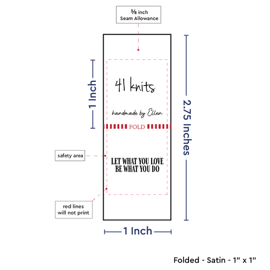 PPLR_HIDDEN_PRODUCT Square Signature (1" wide - Satin)