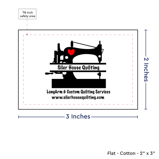 PPLR_HIDDEN_PRODUCT Print your Logo or Image on FLAT Cotton Tags