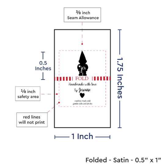 PPLR_HIDDEN_PRODUCT Print Your Logo/Image on Satin Tags (1" wide - Satin)
