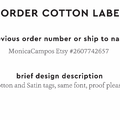PPLR_HIDDEN_PRODUCT Reorder Previous Label Design - COTTON