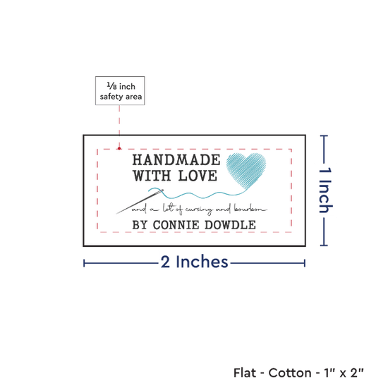 PPLR_HIDDEN_PRODUCT Print your Logo or Image on FLAT Cotton Tags