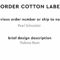 PPLR_HIDDEN_PRODUCT Reorder Previous Label Design - COTTON