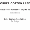 PPLR_HIDDEN_PRODUCT Reorder Previous Label Design - COTTON