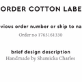 PPLR_HIDDEN_PRODUCT Reorder Previous Label Design - COTTON