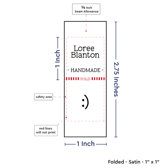 PPLR_HIDDEN_PRODUCT Square Signature (1" wide - Satin)