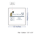 PPLR_HIDDEN_PRODUCT Print your Logo or Image on FLAT Cotton Tags