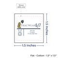 PPLR_HIDDEN_PRODUCT Print your Logo or Image on FLAT Cotton Tags
