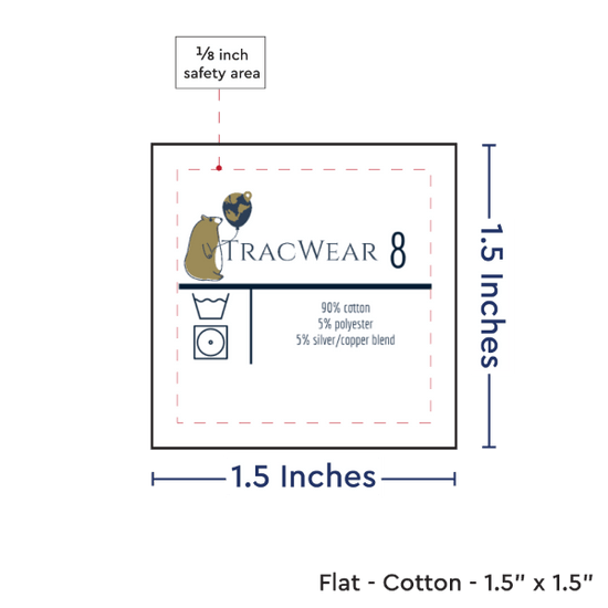 PPLR_HIDDEN_PRODUCT Print your Logo or Image on FLAT Cotton Tags
