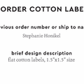 PPLR_HIDDEN_PRODUCT Reorder Previous Label Design - COTTON