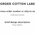 PPLR_HIDDEN_PRODUCT Reorder Previous Label Design - COTTON
