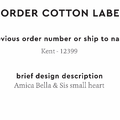 PPLR_HIDDEN_PRODUCT Reorder Previous Label Design - COTTON