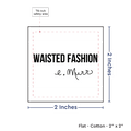 PPLR_HIDDEN_PRODUCT Print your Logo or Image on FLAT Cotton Tags