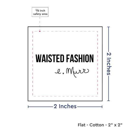 PPLR_HIDDEN_PRODUCT Print your Logo or Image on FLAT Cotton Tags