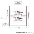 PPLR_HIDDEN_PRODUCT Print your logo/Image on Satin Tags (1.5" wide - Satin)