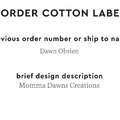 PPLR_HIDDEN_PRODUCT Reorder Previous Label Design - COTTON