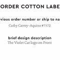 PPLR_HIDDEN_PRODUCT Reorder Previous Label Design - COTTON
