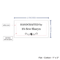 PPLR_HIDDEN_PRODUCT Flower Swirls (2"x1"-Cotton)