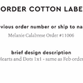 PPLR_HIDDEN_PRODUCT Reorder Previous Label Design - COTTON