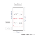 PPLR_HIDDEN_PRODUCT Print Your Logo/Image on Satin Tags (1" wide - Satin)
