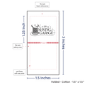 PPLR_HIDDEN_PRODUCT Print Your Logo or Image on FOLDED Cotton Tags