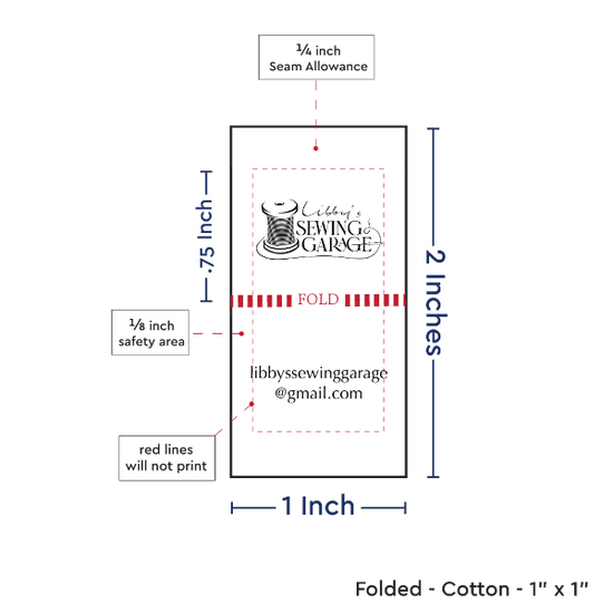 PPLR_HIDDEN_PRODUCT Print Your Logo or Image on FOLDED Cotton Tags
