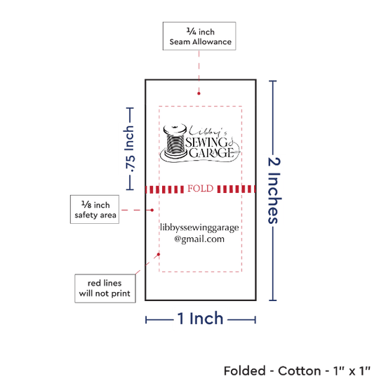 PPLR_HIDDEN_PRODUCT Print Your Logo or Image on FOLDED Cotton Tags