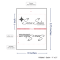 PPLR_HIDDEN_PRODUCT Print your Logo or Image on Satin Tags (2" wide - Satin)