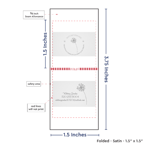 PPLR_HIDDEN_PRODUCT Print your logo/Image on Satin Tags (1.5" wide - Satin)
