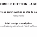 PPLR_HIDDEN_PRODUCT Reorder Previous Label Design - COTTON