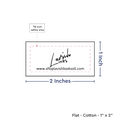 PPLR_HIDDEN_PRODUCT Print your Logo or Image on FLAT Cotton Tags