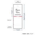 PPLR_HIDDEN_PRODUCT Square Signature (1" wide - Satin)