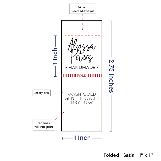PPLR_HIDDEN_PRODUCT Square Signature (1" wide - Satin)