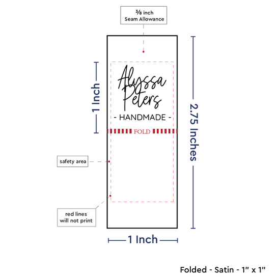 PPLR_HIDDEN_PRODUCT Square Signature (1" wide - Satin)