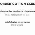 PPLR_HIDDEN_PRODUCT Reorder Previous Label Design - COTTON