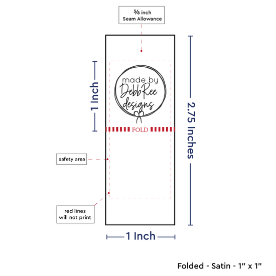 PPLR_HIDDEN_PRODUCT Circle Bow (1" wide - Satin)