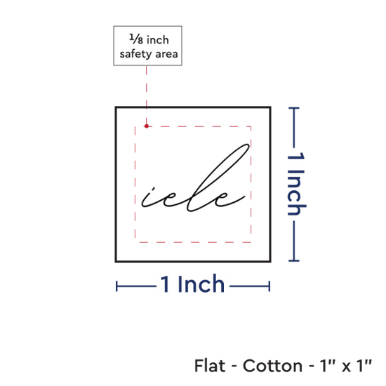 PPLR_HIDDEN_PRODUCT Print your Logo or Image on FLAT Cotton Tags