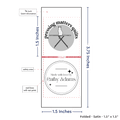 PPLR_HIDDEN_PRODUCT Print your logo/Image on Satin Tags (1.5" wide - Satin)