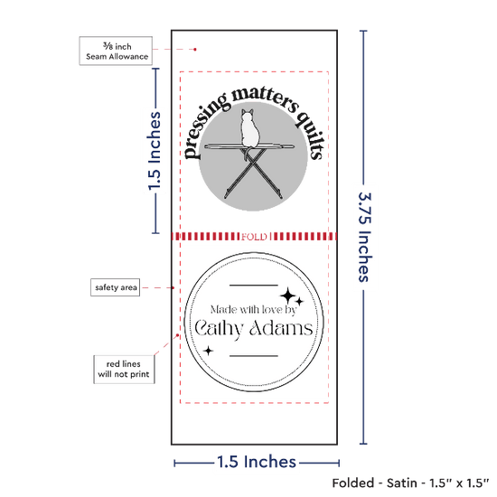PPLR_HIDDEN_PRODUCT Print your logo/Image on Satin Tags (1.5" wide - Satin)
