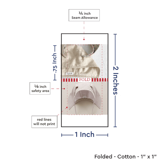 PPLR_HIDDEN_PRODUCT Print Your Logo or Image on FOLDED Cotton Tags
