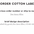 PPLR_HIDDEN_PRODUCT Reorder Previous Label Design - COTTON