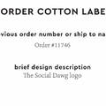 PPLR_HIDDEN_PRODUCT Reorder Previous Label Design - COTTON