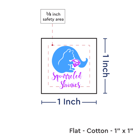 PPLR_HIDDEN_PRODUCT Print your Logo or Image on FLAT Cotton Tags