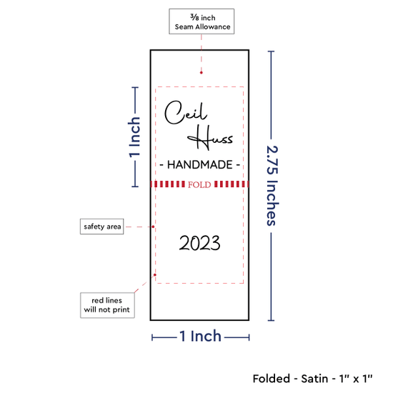 PPLR_HIDDEN_PRODUCT Square Signature (1" wide - Satin)