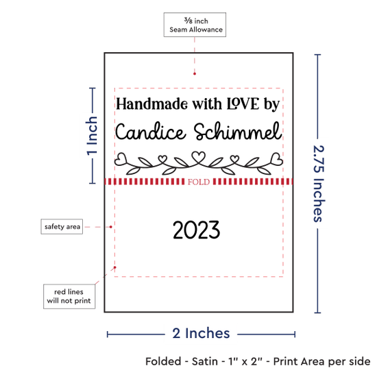 PPLR_HIDDEN_PRODUCT Heart border labels (2" wide - Satin)