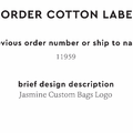 PPLR_HIDDEN_PRODUCT Reorder Previous Label Design - COTTON
