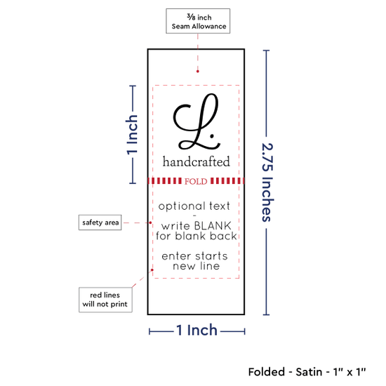 PPLR_HIDDEN_PRODUCT Square Signature (1" wide - Satin)