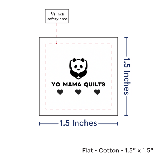 PPLR_HIDDEN_PRODUCT Print your Logo or Image on FLAT Cotton Tags